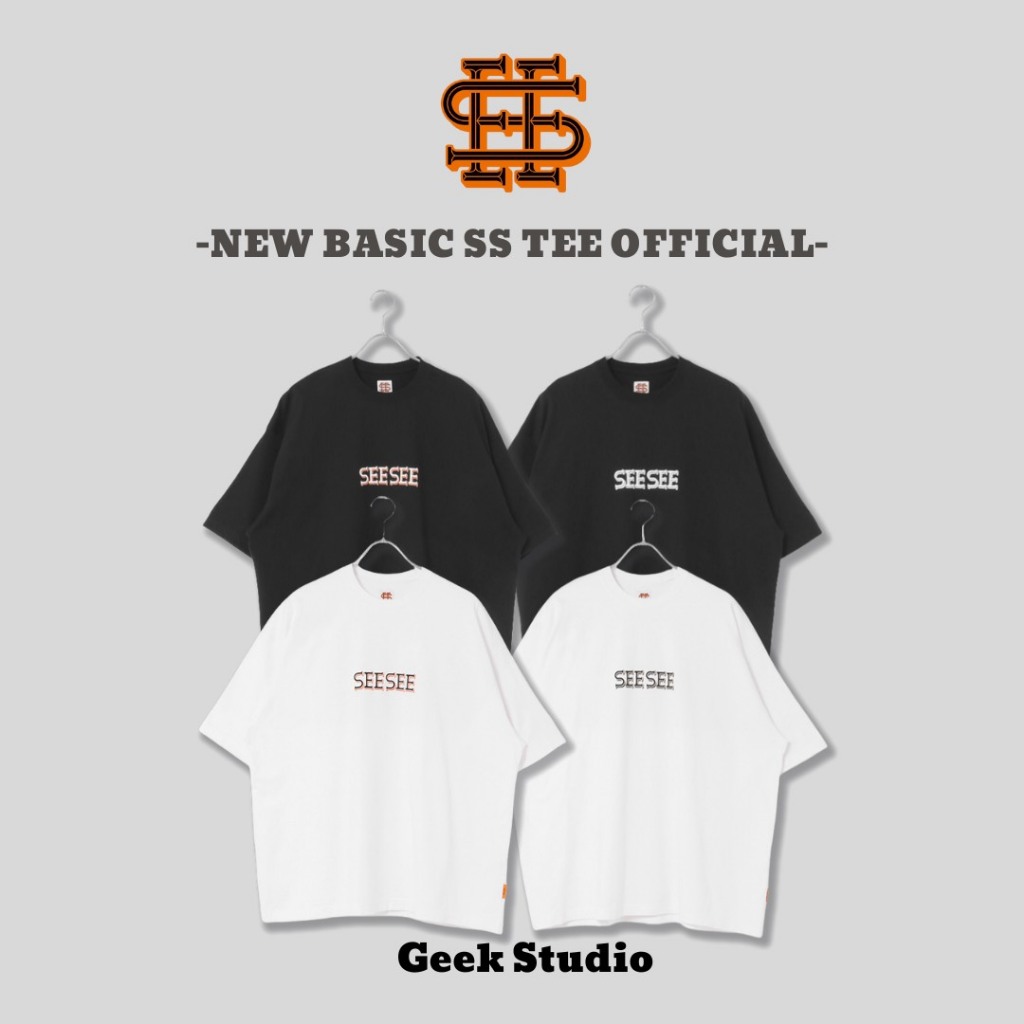 Geek studio選品代購]SEE SEE NEW BASIC SS TEE OFFICIAL短袖| 蝦皮購物