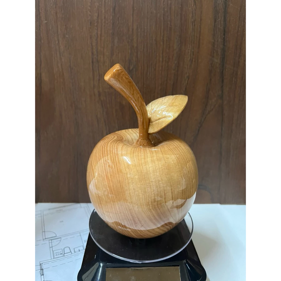 純正台灣檜木蘋果聞香瓶聚寶盆