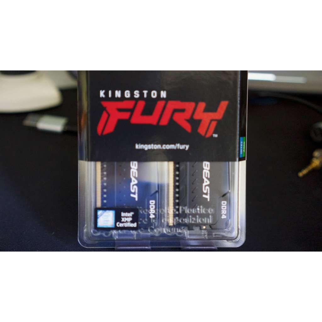 現貨全新金士頓Kingston Fury Beast DDR4 3200 64GB (16Gx4) CL16 4