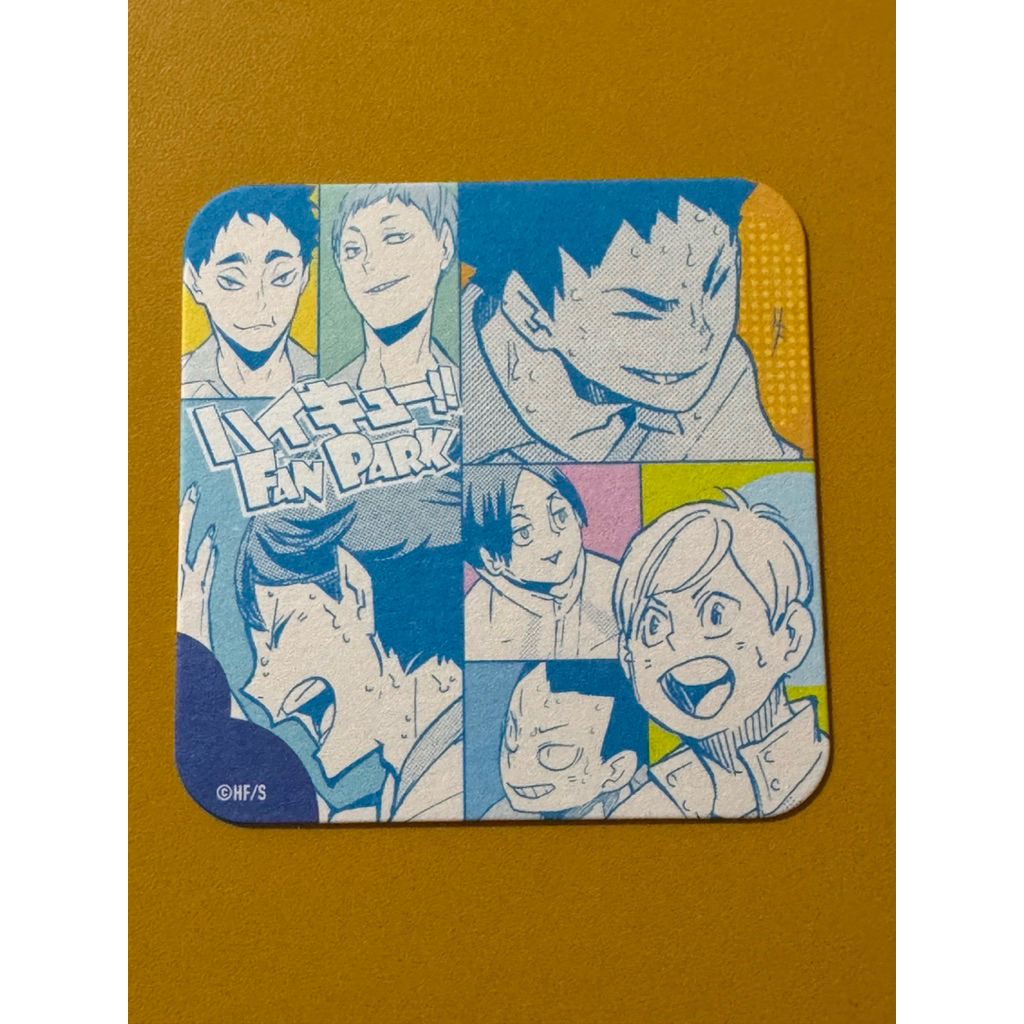 🆕ハイキュー!!アートコースター「FUN‼」排球少年杯墊。日向翔陽&影山