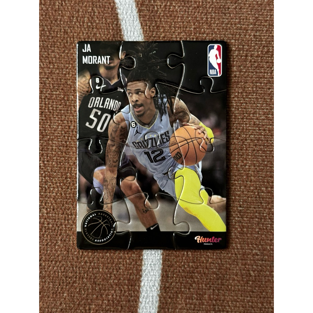 Nba拼圖卡nba Chasersnba收藏拼圖 Ja Morant 蝦皮購物 