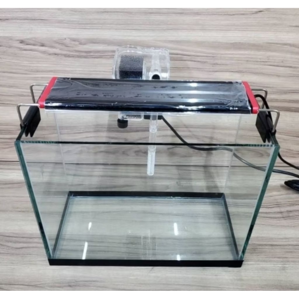 1尺孔雀缸 30*15*24公分 套缸組 30公分魚缸 玻璃缸 一尺缸 小型魚缸 小魚缸 缸 孔雀缸 水族缸 | 蝦皮購物