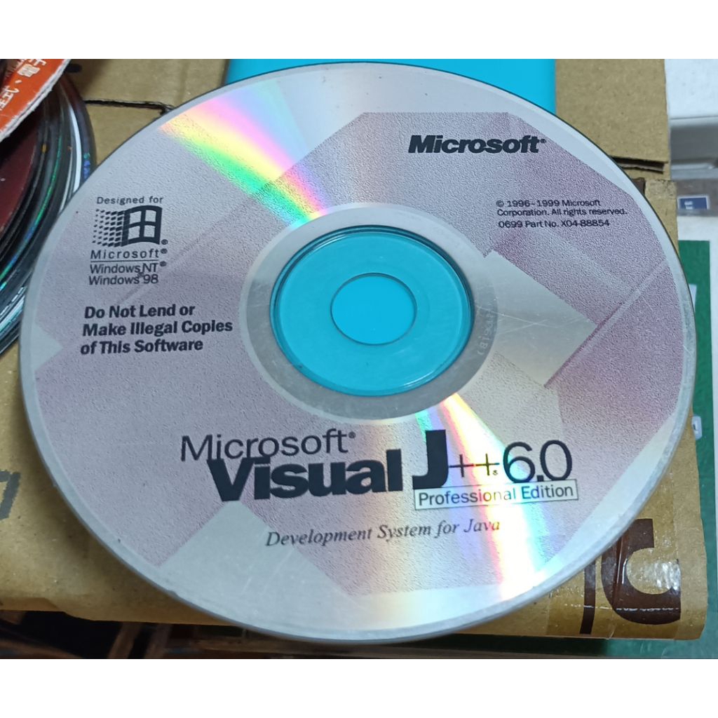 Microsoft Visual j++6.0專業版 ~ 二手 | 蝦皮購物