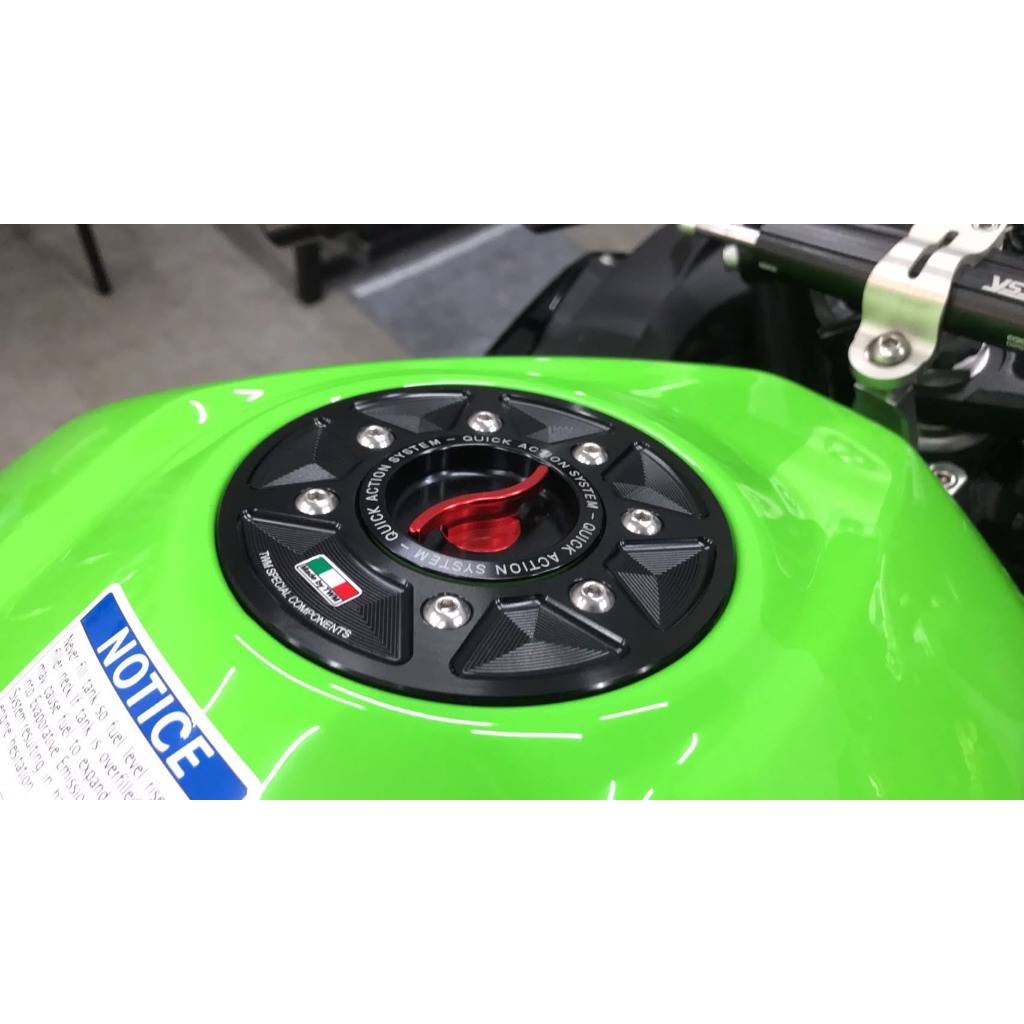 泰格重車】TWM Kawasaki 快拆油箱蓋ZX4RR ZX6R ZX10R NINJA400 Z900