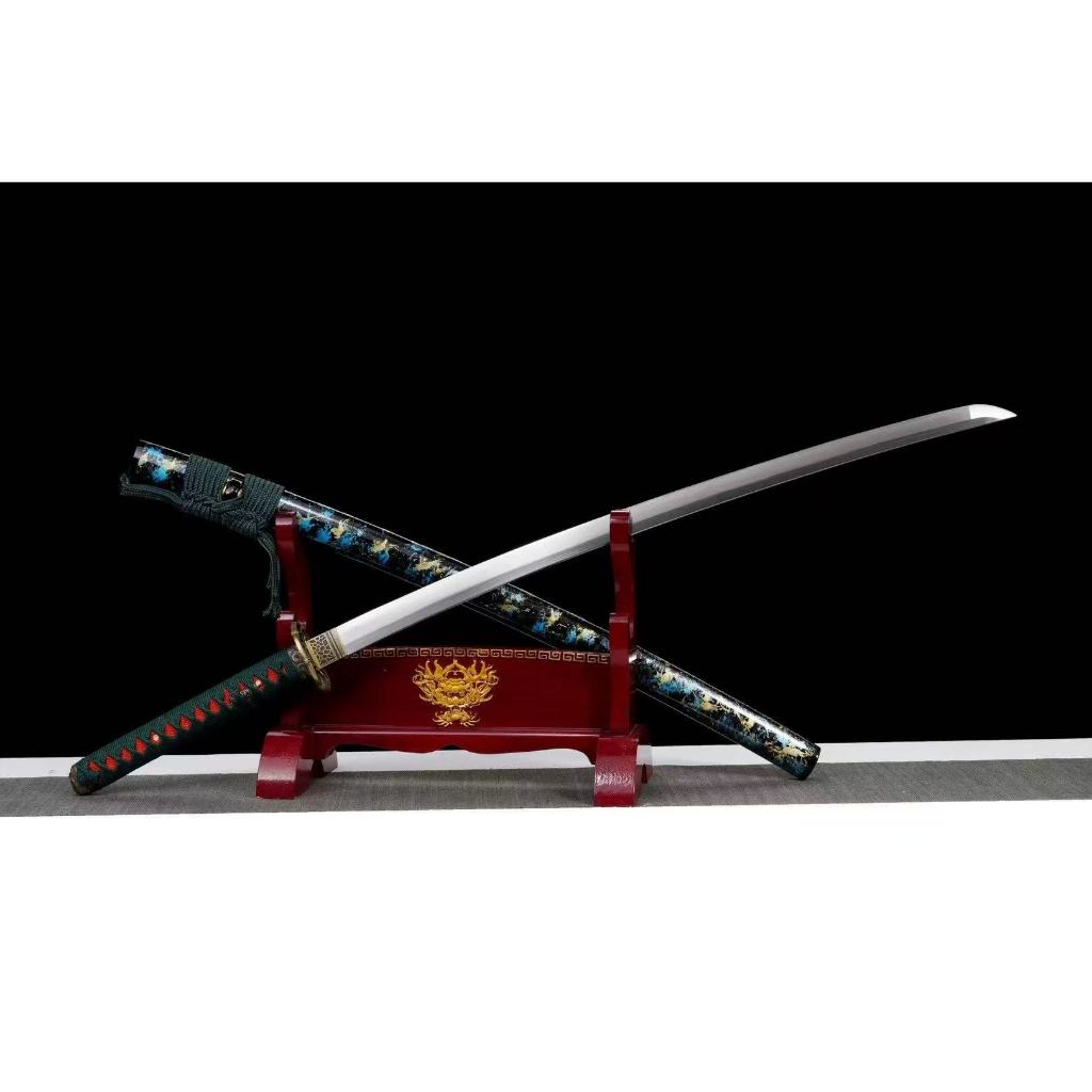 【典藏】高速鋼武士打刀《星燦》Katana 居合道練習刀 打刀 日式刀 收藏刀 中長硬刀 東洋刀 指揮刀 肋差 未開刃 | 蝦皮購物