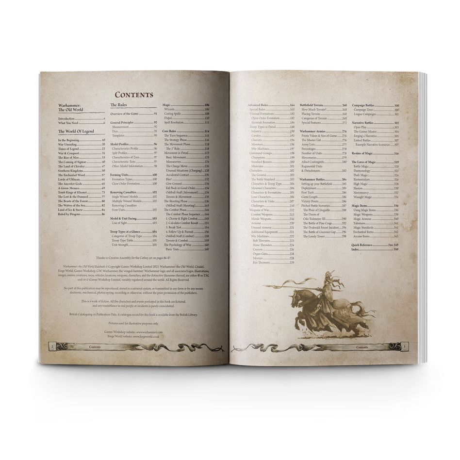 【WTOW】The Old World: Rulebook (Chinese) - 戰鎚舊世界：規則書(簡中版) | 蝦皮購物