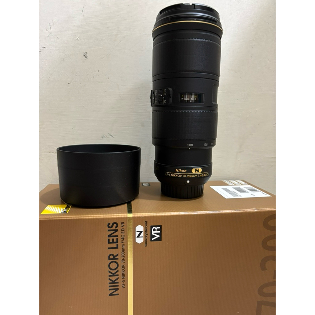 NIKON AF-S 70-200 F4 VR 小小黑_(f2.8, 小黑四，小黑五可考慮） | 蝦皮購物