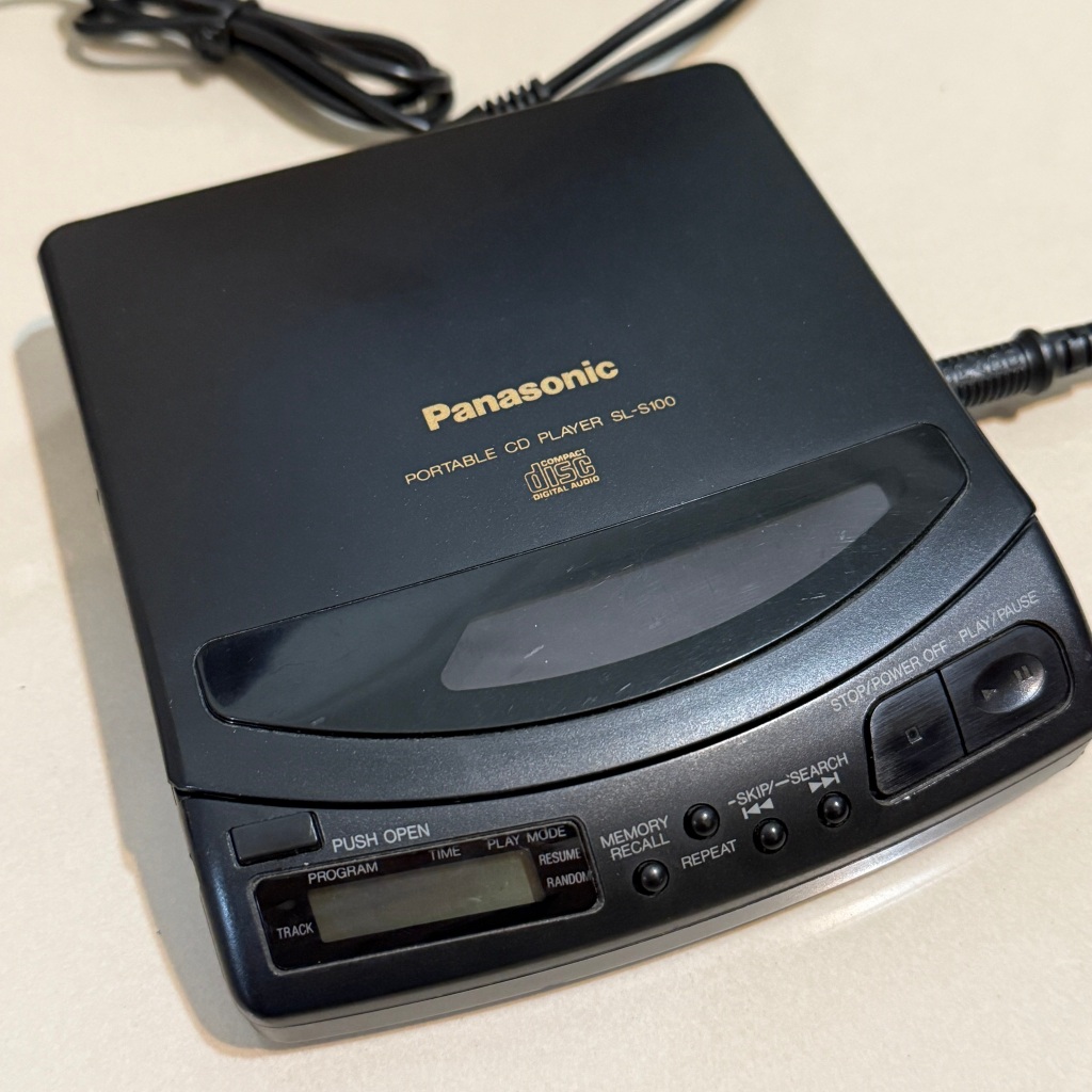 日本製PANASONIC SL-S100 CD 隨身聽單機旗艦款SL-S100等同SL-S30