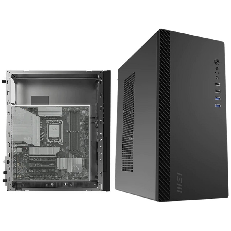 米特3C數位–MSI 微星 PRO SHIELD M100P M-ATX機殼/卡長27.5/U高14 | 蝦皮購物