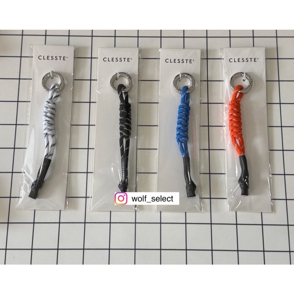 狼嚴選】蝦皮最低現貨秒發CLESSTE CORD CHARMS 001 吊飾鑰匙圈高島涼