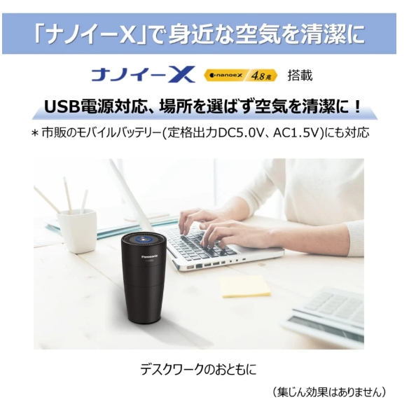 Panasonic F-GMU01 nanoeX 車用空氣清淨機4.8兆水離子負離子| 蝦皮購物