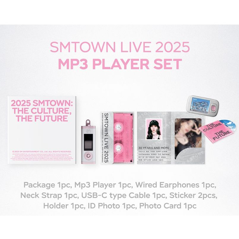 ⭐現貨⭐aespa Winter SMTOWN LIVE 2025 MP3 PLAYER SET 播放器僅拆檢
