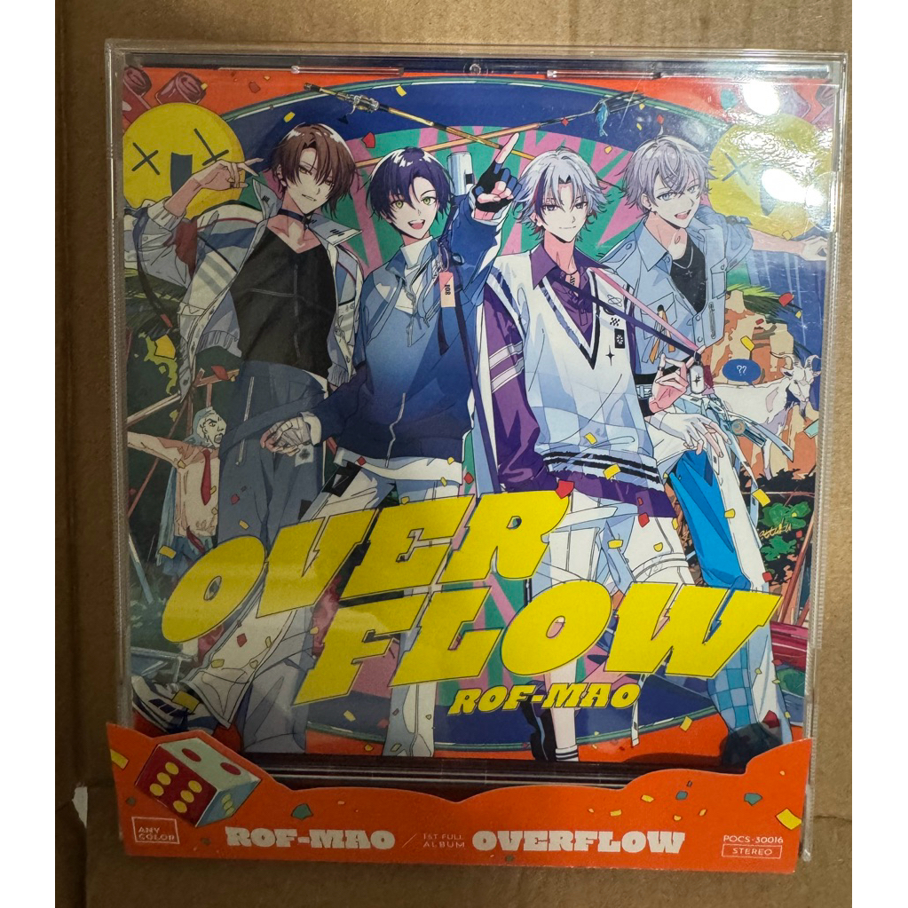 【現貨售】彩虹社 Nijisanji にじさんじ 2434 rofmao overflow 專輯通常盤 | 蝦皮購物