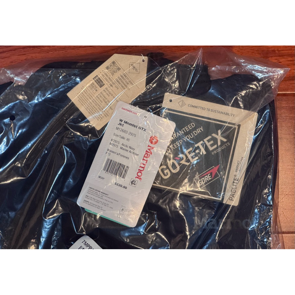 全新現貨MARMOT MINIMALIST GORE-TEX PACLITE® JACKET女雨衣 | 蝦皮購物