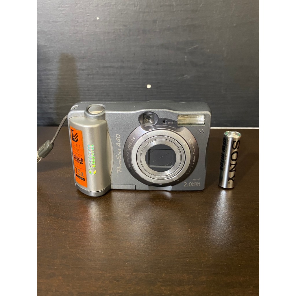 山姆玩具城] Canon Powershot A40 CCD 數位相機X662 | 蝦皮購物
