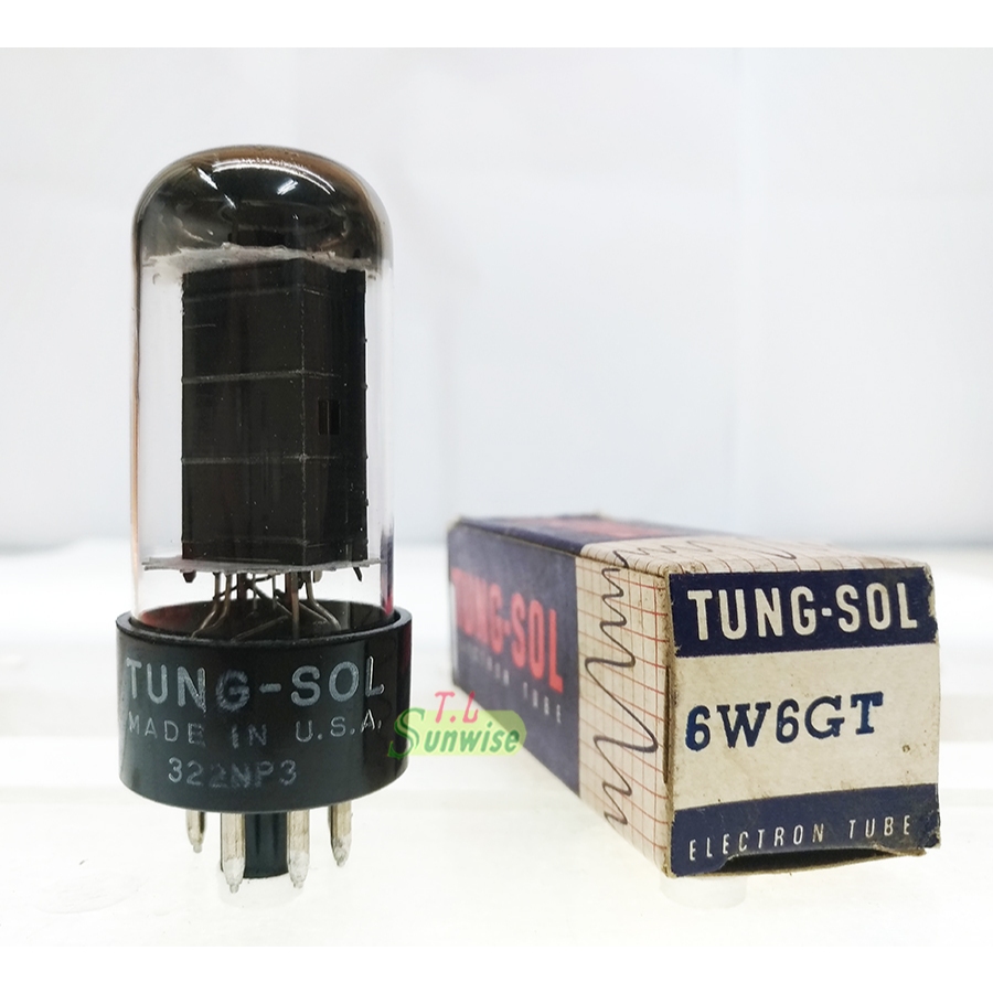 台灣現貨︽NO:9727 美國 TUNG-SOL 6W6 GT (NIB) 真空管 黑屏 附原廠紙盒 一標1只 | 蝦皮購物