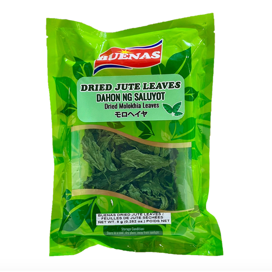 【Eileen小舖】BUENAS Dried Jute Leaves Saluyot 8g 黃麻葉(麻芛) 煮湯 涼拌 | 蝦皮購物