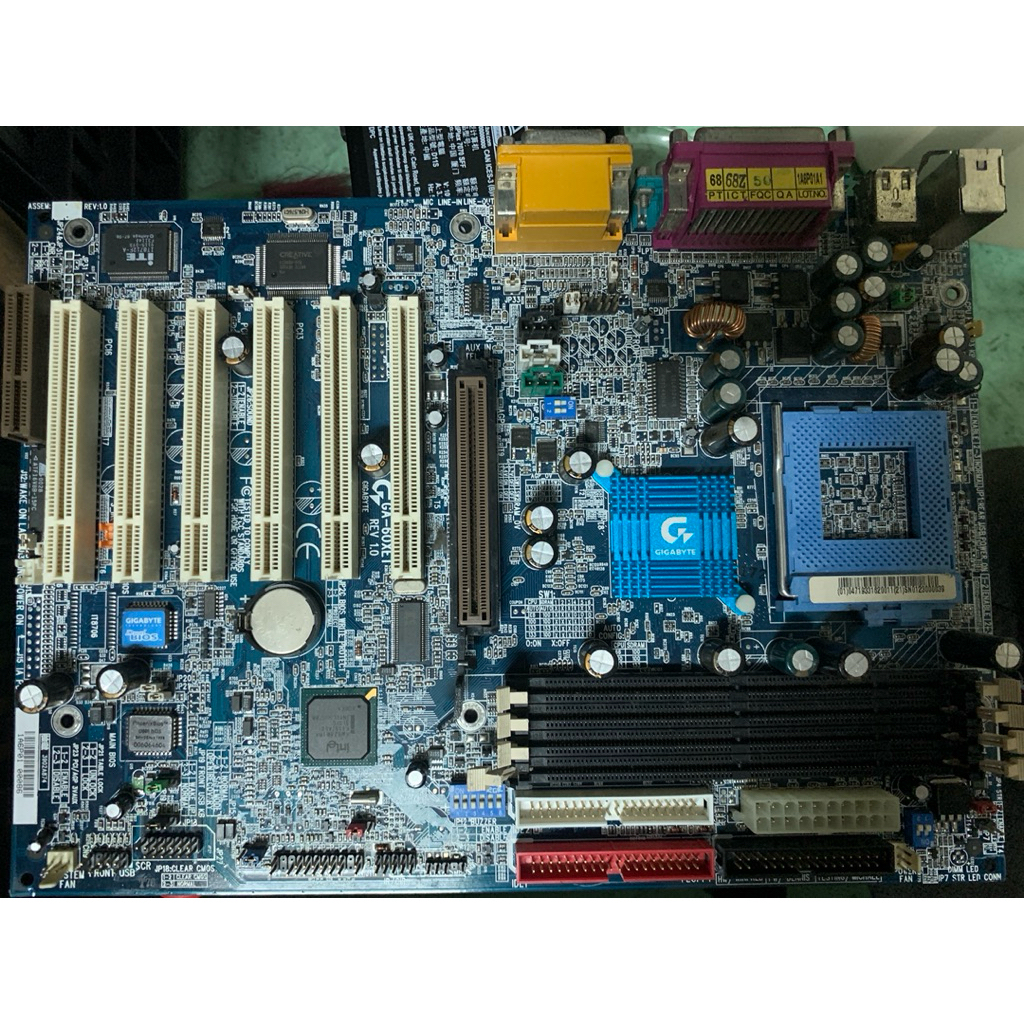 技嘉 370 atx 主機板 GA-60XET 支援 P3 圖拉丁 Tualatin 處理器 815EP/ICH2 | 蝦皮購物
