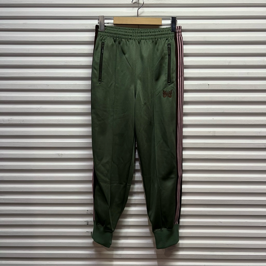 NEEDLES×BEAMS BOY/Track Pants OPMM》-［NEEDLES] Needles x BEAMS BOY 縮口運動褲Logo Track Pants
