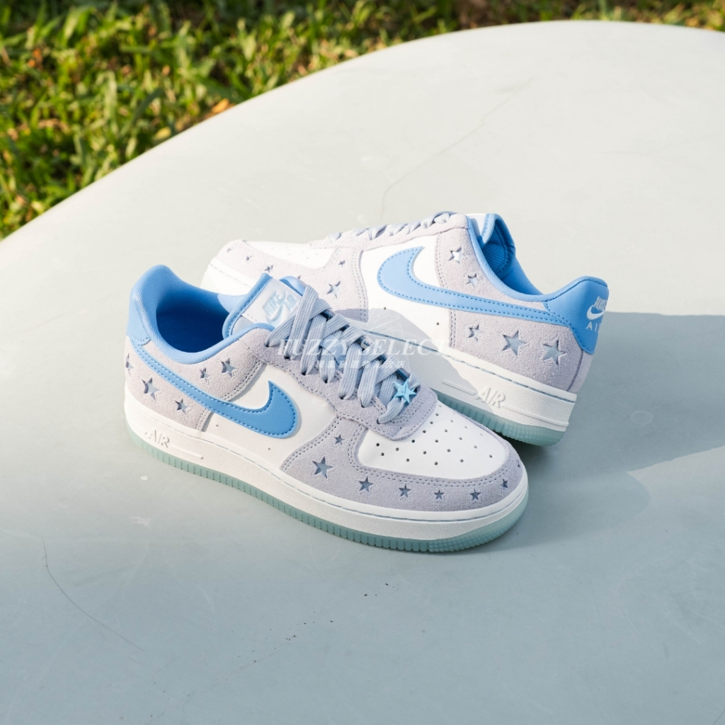 逢甲FUZZY】W Nike Air Force 1 Starstruck 星星灰藍HQ8051-400 | 蝦皮購物