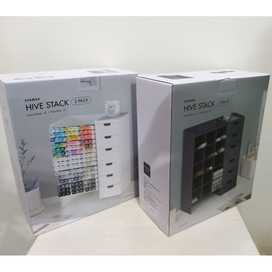 熊旺の小舖~COSTCO 好市多代購 Sysmax 可堆疊附抽屜收納盒2入組 | 蝦皮購物
