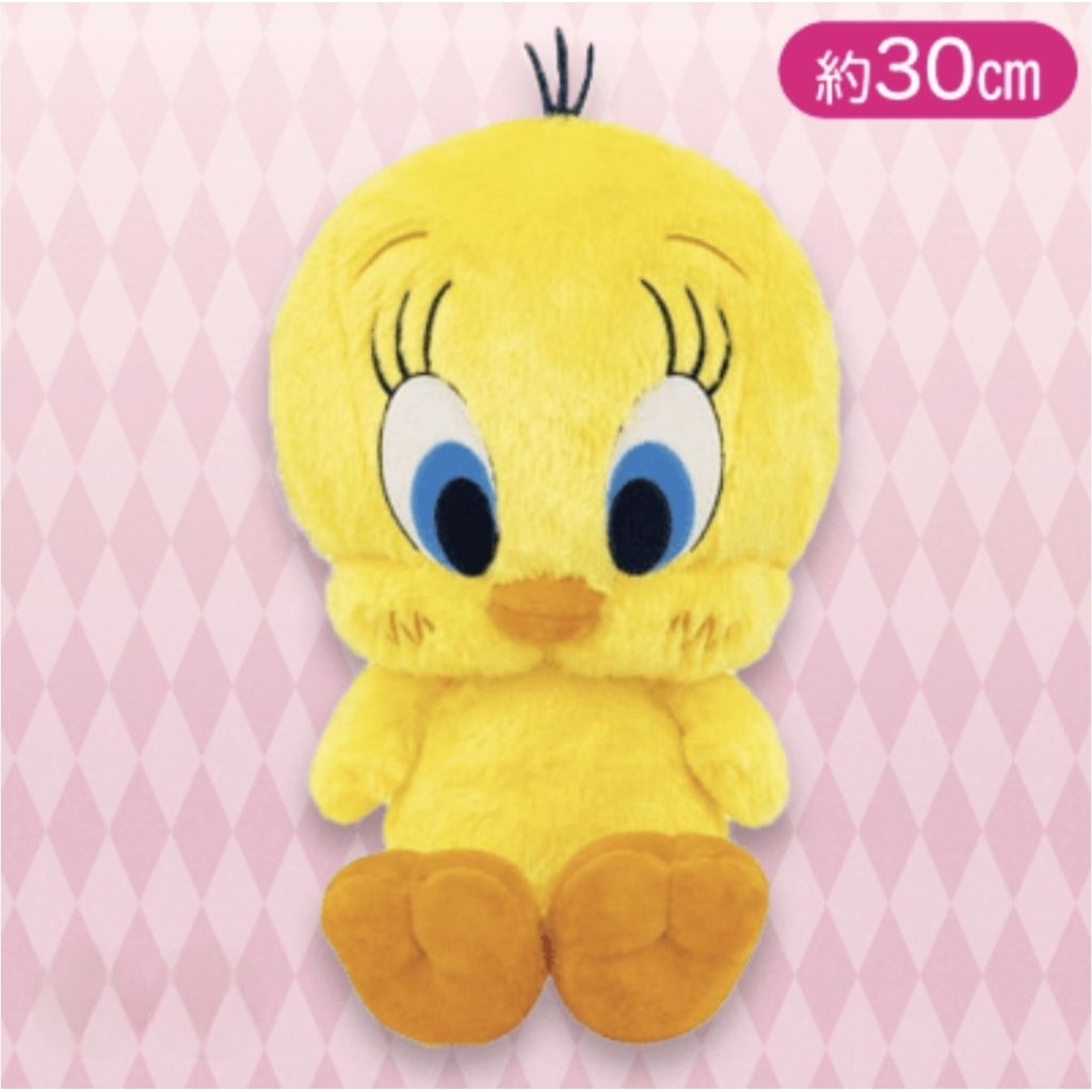 全新 日本景品 翠迪鳥 Tweety Bird tweety 翠兒 崔迪 崔蒂 崔弟 金絲雀 絨毛娃娃 30公分 | 蝦皮購物