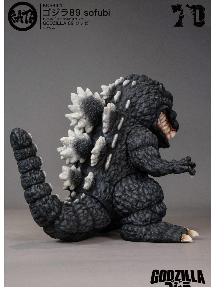 怪獸放題】已拆好物🔥肩胛頭KATA KKS-001 哥吉拉1989 sofubi 彩膠台灣