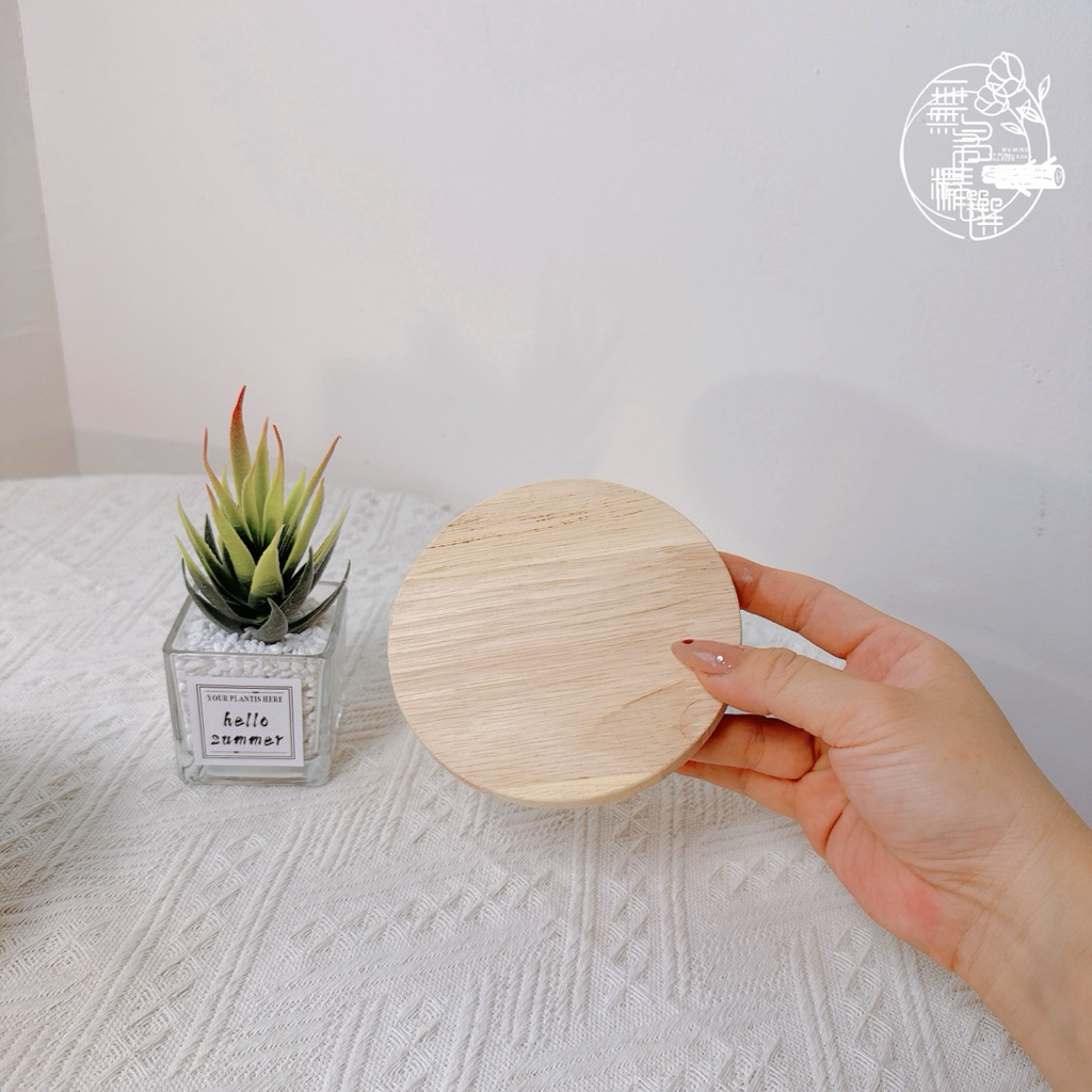 現貨🔺水晶木樁｜木質圓形展示台｜木樁｜木柱水晶展示架花盆底座增高架