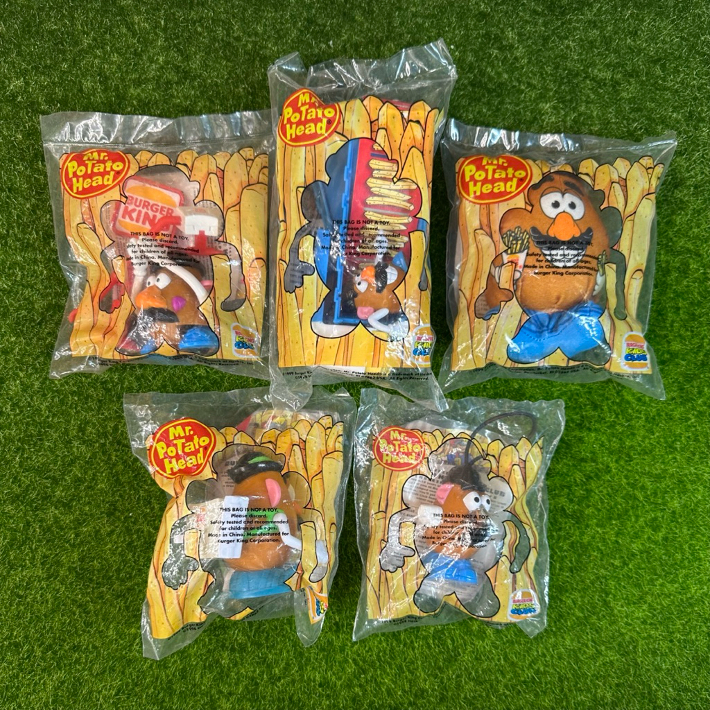 【CJTOYZ】1999 漢堡王 兒童餐玩具 蛋頭先生 Mr. Potato Head 玩具總動員 薯蛋頭 玩具 公仔 | 蝦皮購物