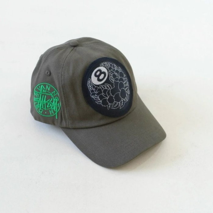 TACKSTHGOOD】Stussy x Dries van Noten 8 Ball Patch Cap 棒球帽