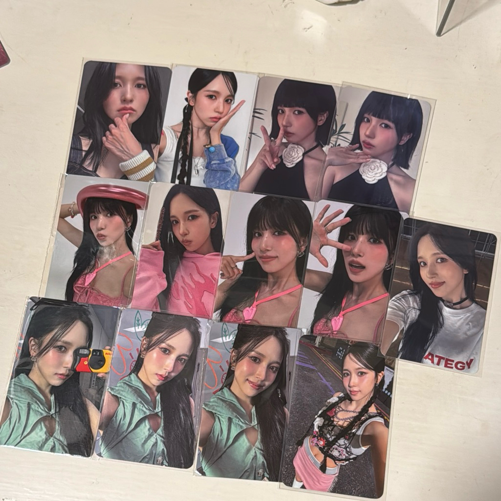 Mina 名井南JYP WM MP SW BDM特典卡TWICE STRATEGY 通路特典小卡| 蝦皮購物