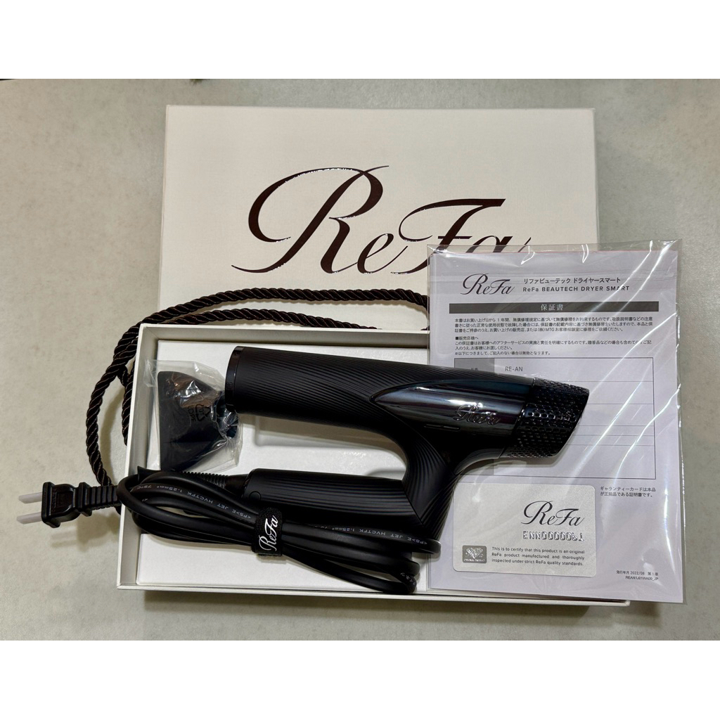 ReFa Beautech Dryer Smart RE-AN-03A 二手吹風機| 蝦皮購物
