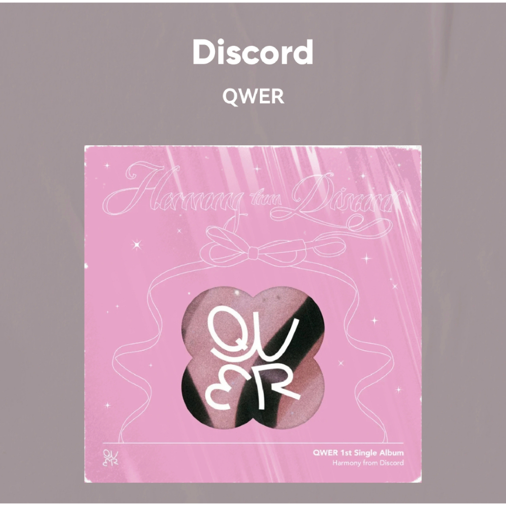 正版限量✿QWER出道專single Harmony from discord 全新未拆pb版qwer