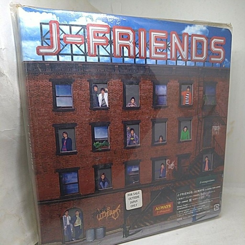 原版日盤J-FRIENDS / ALWAYS、I WILL GET THERE、Love me All Over