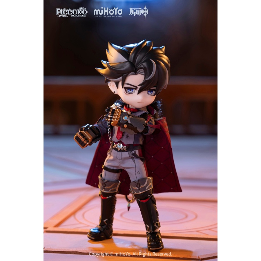 漢斯模型】 miHoYo PICCODO ACTION DOLL 原神萊歐斯利換裝可動人偶
