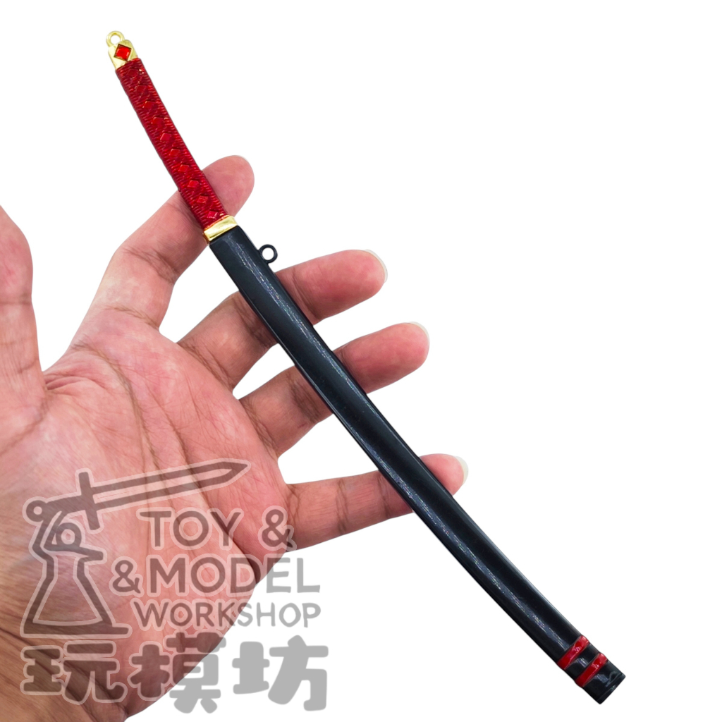 現貨- 送刀架】『 修羅刀- 橘右京』26cm 鋅合金材質玩模坊模型No.4683