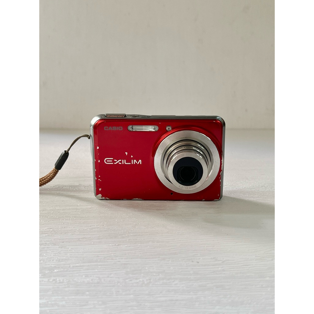 Casio Exilim EX-S770復古CCD數位卡片相機橘紅色| 蝦皮購物