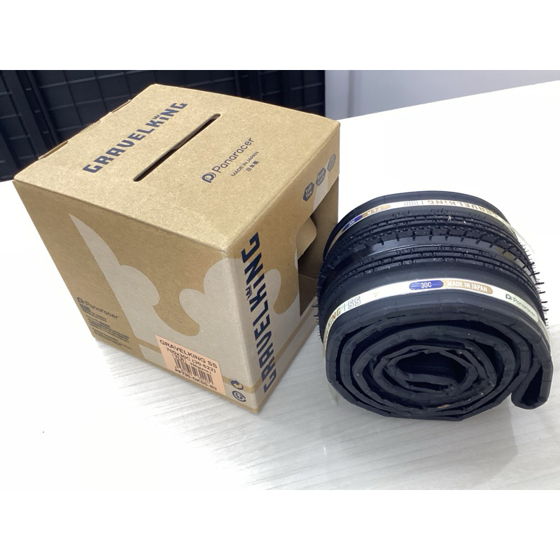 Pneu Gravel Panaracer GravelKing SS+ 700x30c Noir Tubeless - Semi-lisse Antidérapant - Neuf 2024