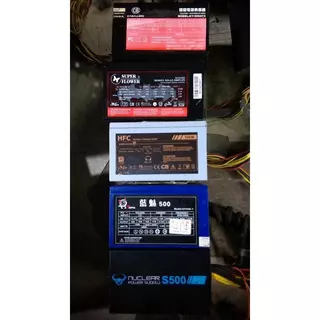 (出清 衝評價) 各大廠 電源供應器500W-550W 二手良品 保固7天 售$260元
