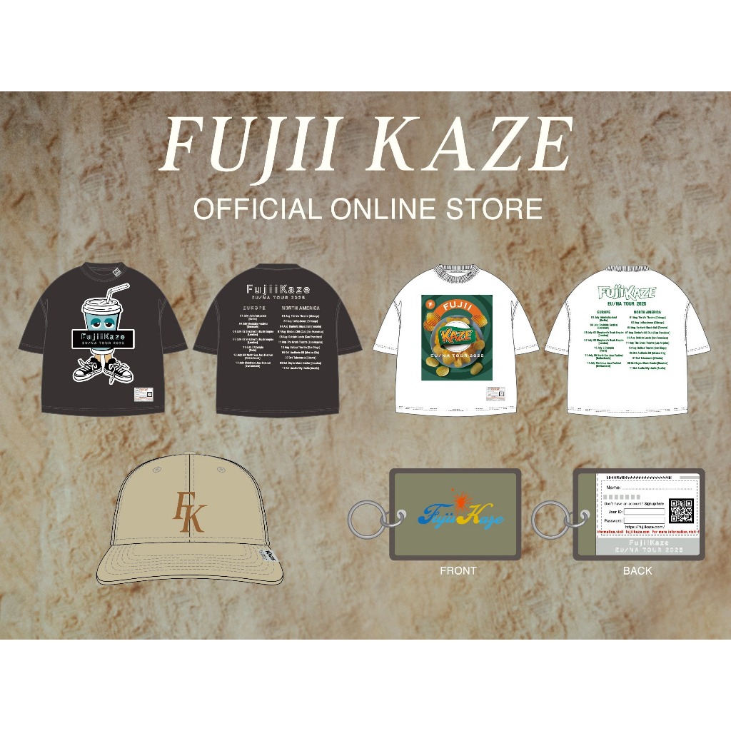 藤井風 EU/NA TOUR 2025 Tシャツ Lサイズ 新品、未使用（最新