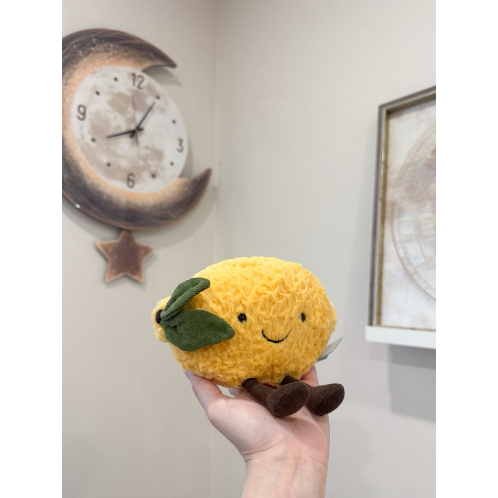 全新Jellycat 正品｜甜心檸檬/ 趣味檸檬🍋 17公分（台灣絕版款