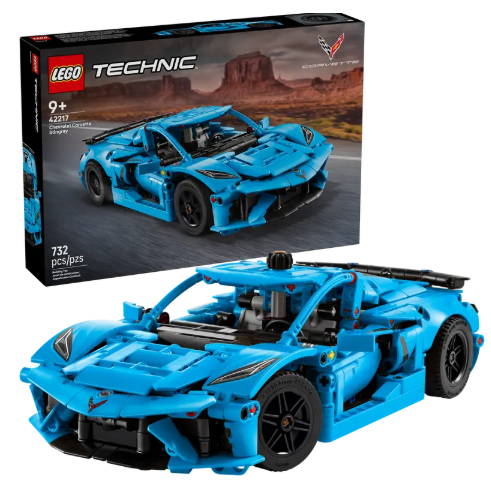 【小天使玩具團購】（現貨）LEGO 42217 Chevrolet Corvette Stingray Blue | 蝦皮購物