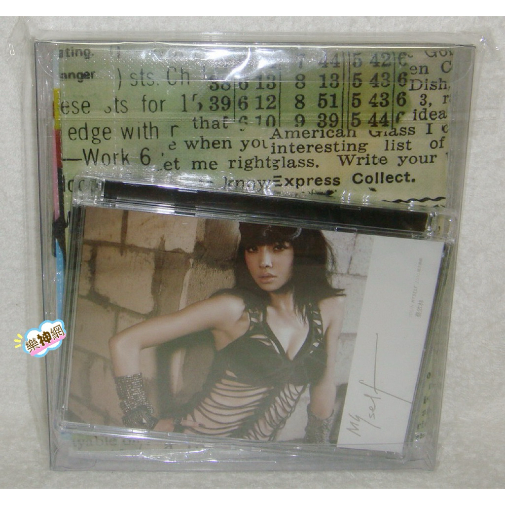 蔡依林2010概念專輯Myself【台版CD+ 耳機/JSTYLE 2 WAY 拼貼環保袋