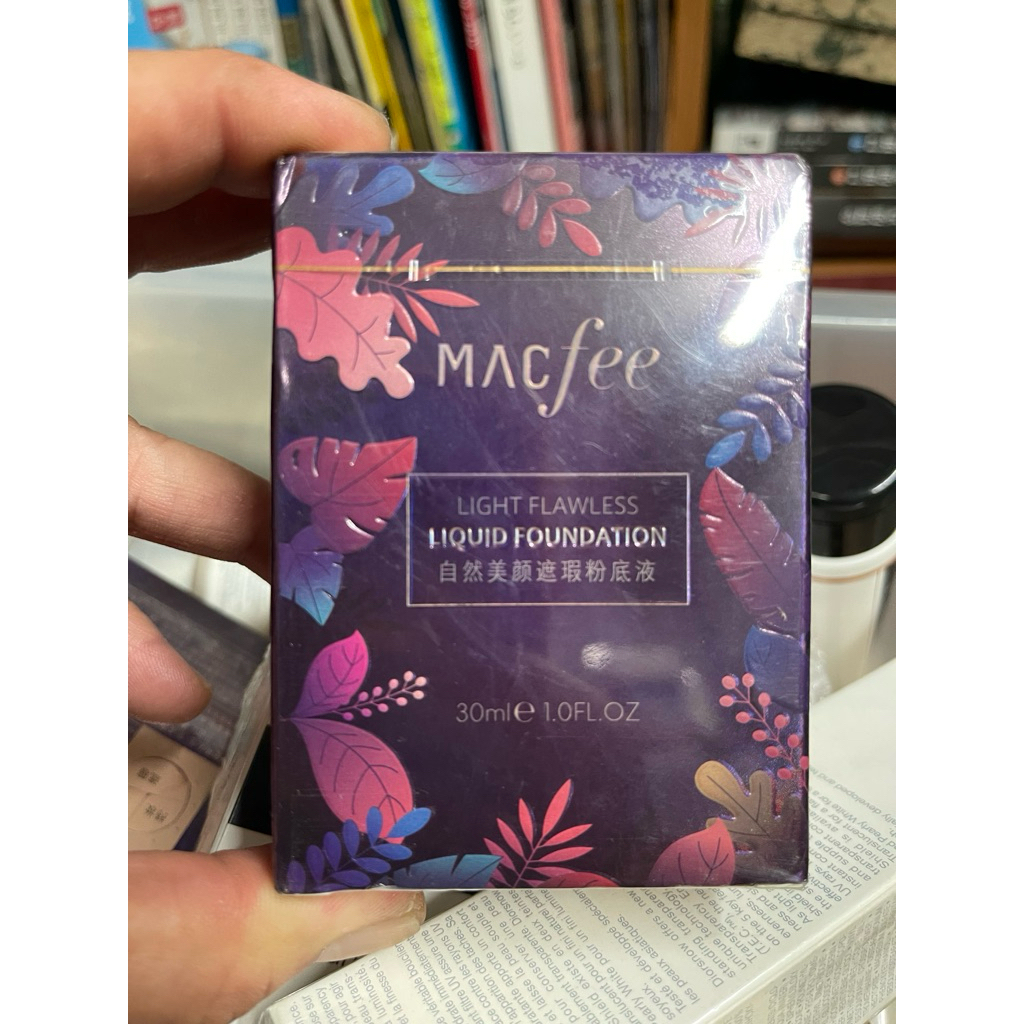 [1] MACFEE自然美顏遮瑕粉底液 | 蝦皮購物
