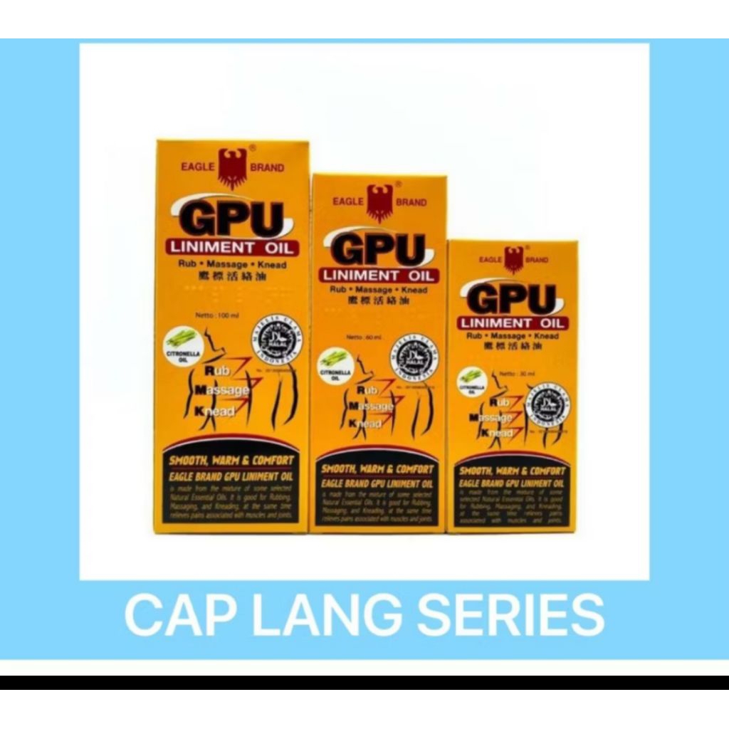 GPU cap Lang aroma sereh dan jahe | 蝦皮購物