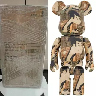 新品未開封 ベアブリック 東洲斎写楽 三代目大谷鬼次の奴江戸兵衛 100&400 BE@RBRICK 東洲斎写楽 「三代目大谷鬼次の奴江戸兵衛」1000