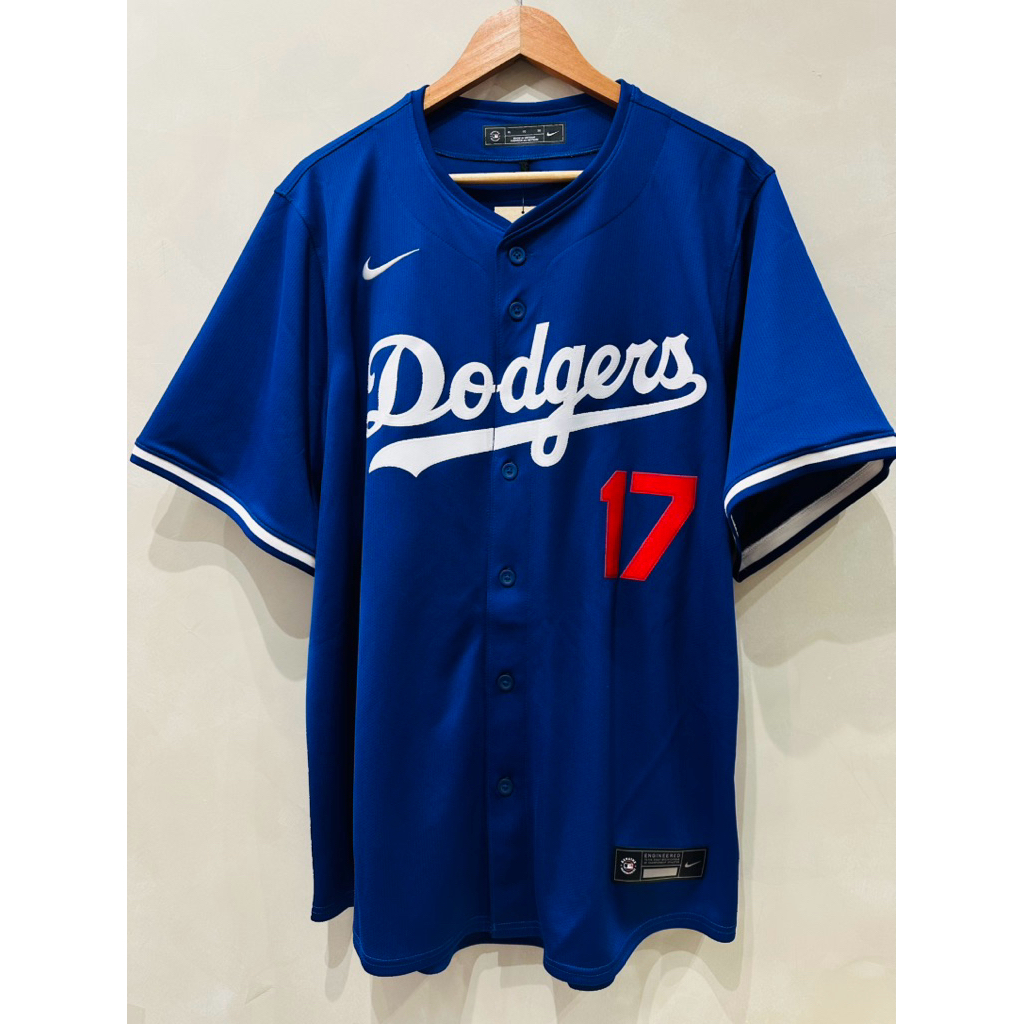 現貨不用等！#17 OHTANI 大谷翔平道奇客場藍2025 Nike 球衣Dodgers