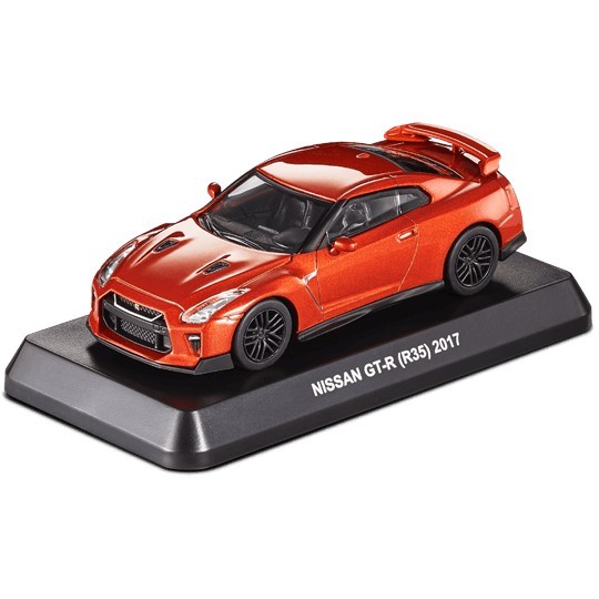 GT-R 模型 GT-R R35 2017 迴力車7-11 NISSAN GTR 模型車橘色5號車| 蝦皮購物