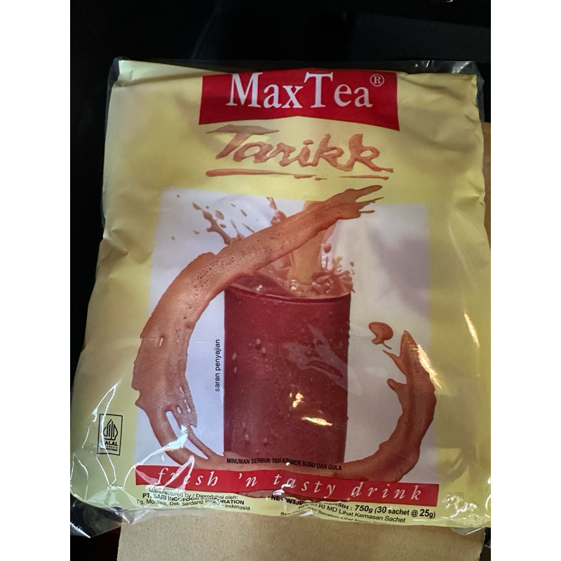 我最便宜‼️單包199即免運，三包以上只要189 ️ Max Tea 印尼拉茶 效期2027/1（不斷更新） | 蝦皮購物