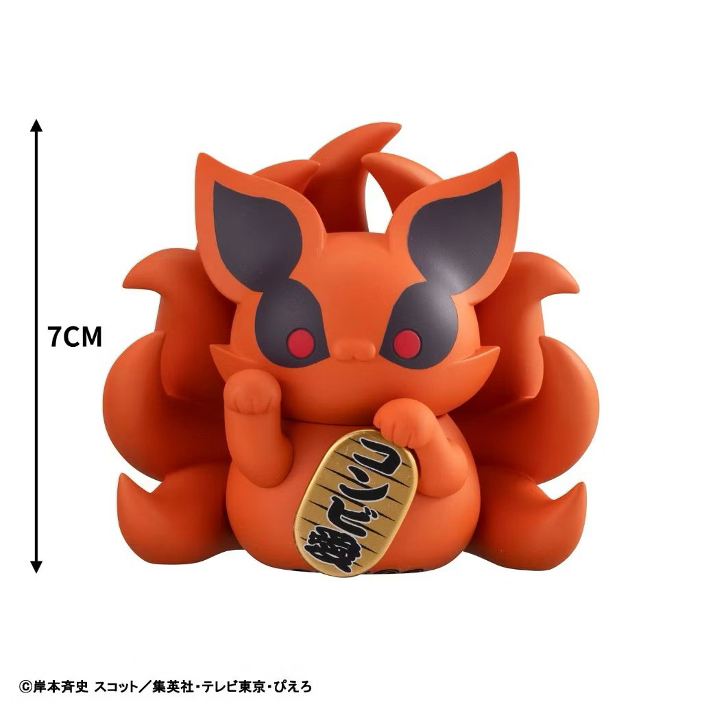 ꒰ 現貨꒱ 火影忍者MEGA CAT 招財貓漩渦鳴人宇智波佐助鹿丸我愛羅寧次